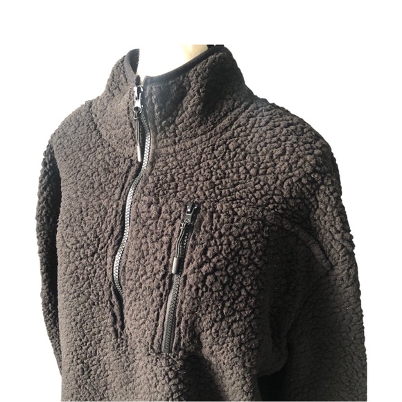 ▪️No Boundaries Juniors Half-Zip Faux Super Soft Black Sherpa Pullover XXL▪️ - Picture 6 of 12